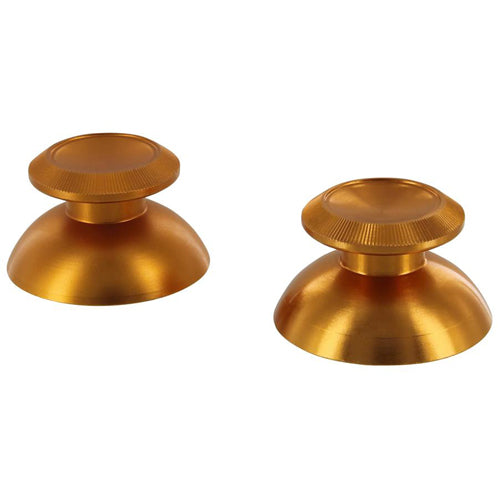 ZedLabz PS4 Alloy Metal Thumb Stick Replacements x2 [Gold] - PS4
