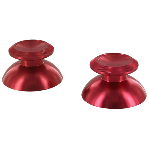 ZedLabz PS4 Alloy Metal Thumb Stick Replacements x2 [Red] - PS4