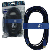 ZedLabz Ultra (Gold Plated) 5M Extra Long USB Charge Cable - PS4