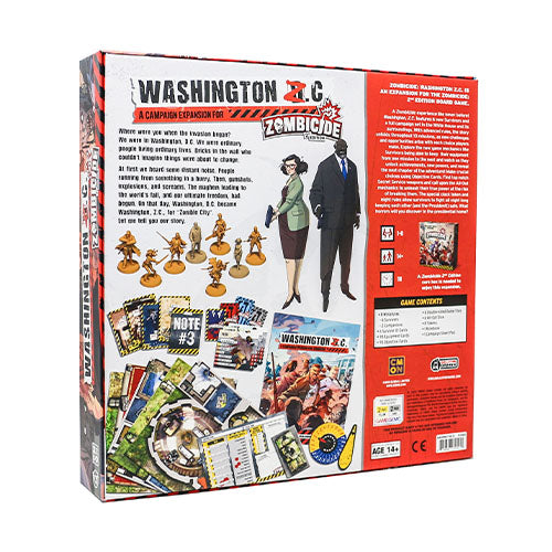 Zombicide 2nd Edition: Washington Z.C. Expansion