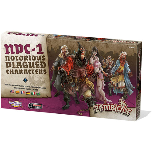 Zombicide Black Plague: NPC-1 - Notorious Plagued Characters