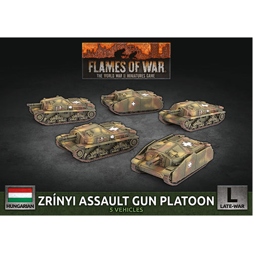 Zrinyi Assault Gun Platoon (Plastic)