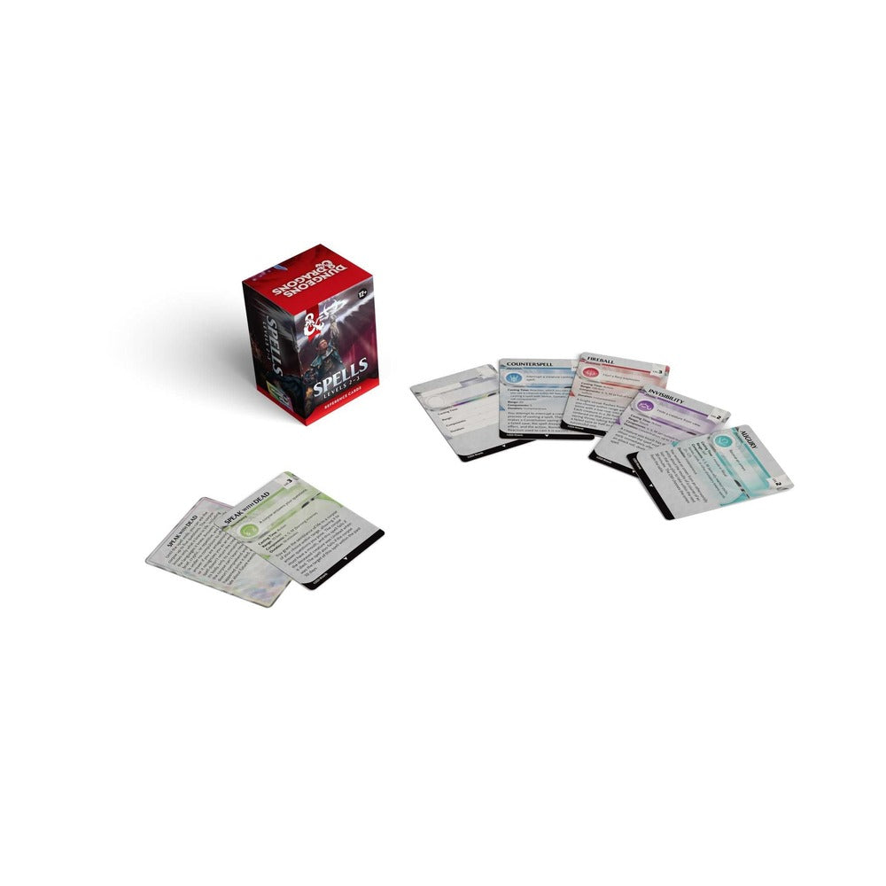 Dungeons & Dragons - Spell Cards: Levels 2-3 - Wizards of the Coast | Zatu Games