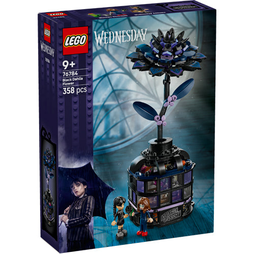 *A Grade* Lego Wednesday 76784 Black Dahlia Flower