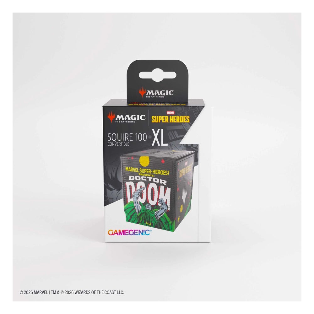 Gamegenic Magic: The Gathering Marvel Super Heroes Squire 100+ XL - Doctor Doom/Spider-Man | Zatu Games