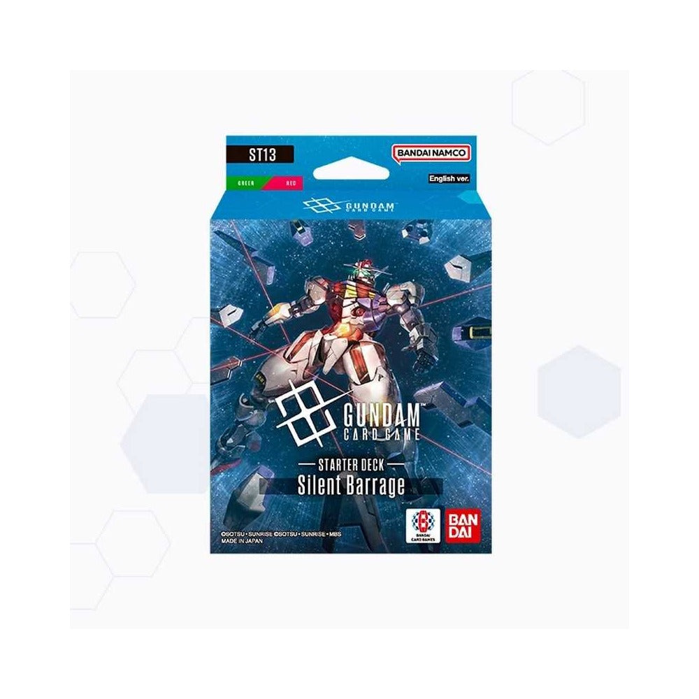 Gundam Card Game: Starter Deck - Silent Barrage (ST13) - Bandai | Zatu Games