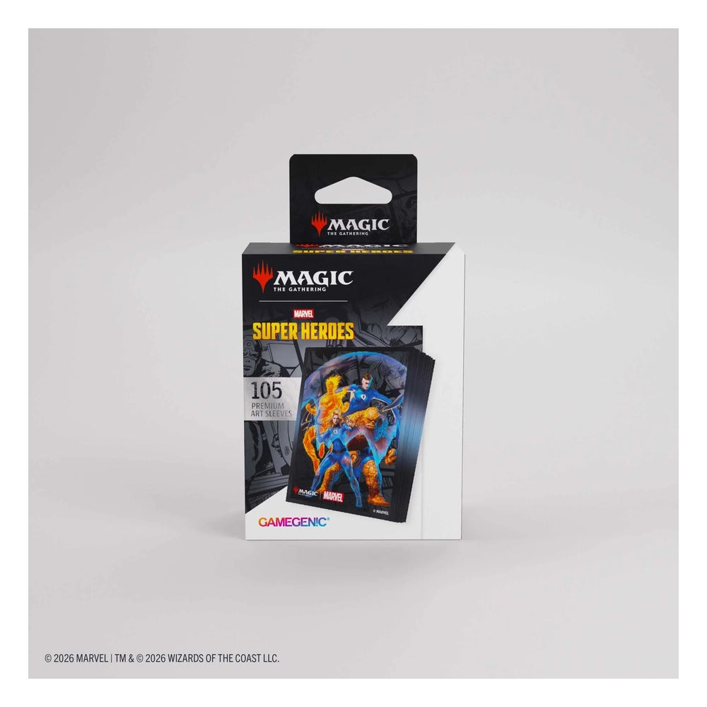 Gamegenic Magic: The Gathering Marvel Super Heroes Premium Art Sleeves - The Fantastic Four | Zatu Games