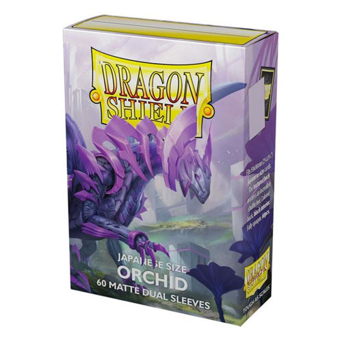 *A Grade* Dragon Shield - Matte Dual Sleeves (60) - Japanese size - Orchid