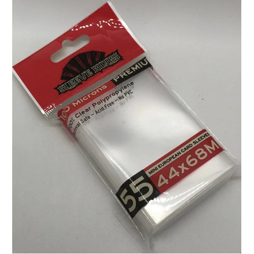 *A Grade* Sleeve Kings 55 x Premium Mini European Card Sleeves (44 x 68mm)