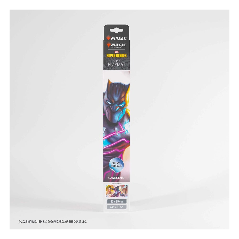 Gamegenic Magic: The Gathering Marvel Super Heroes Shiny Playmat - Striking Black Panther | Zatu Games