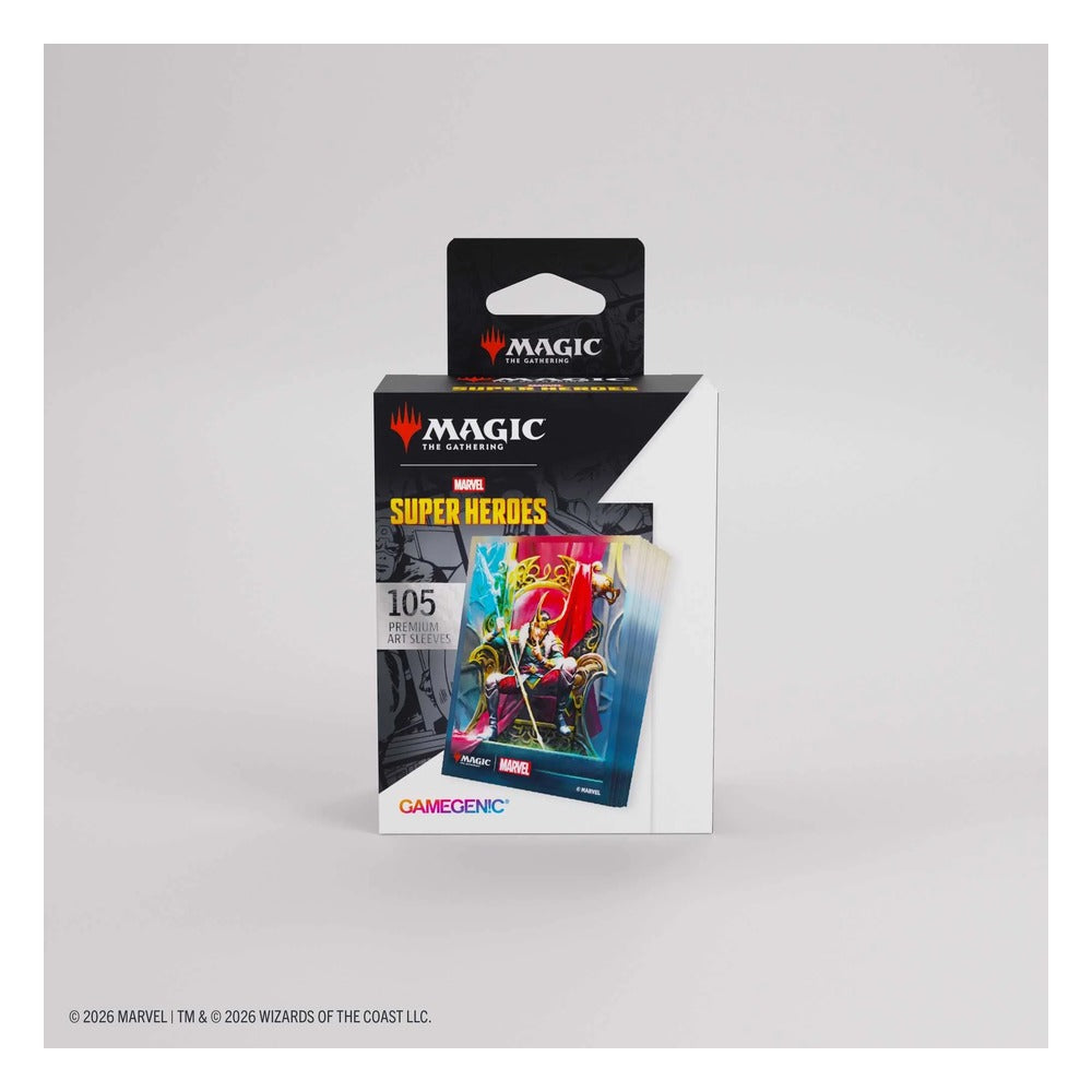 Gamegenic Magic: The Gathering Marvel Super Heroes Premium Art Sleeves - Loki/Doctor Doom | Zatu Games