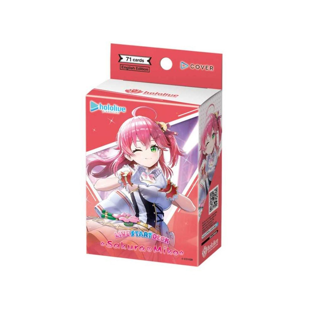 Hololive Official Card Game: Live Start Deck - Sakura Miko (6) - Bushiroad | Zatu Games