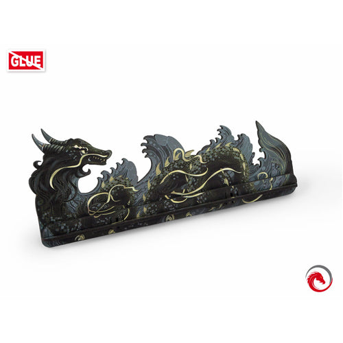 e-Raptor Card Holder L Dragon FullPrint Gray