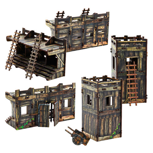 e-Raptor Constructions - Wooden Barrier