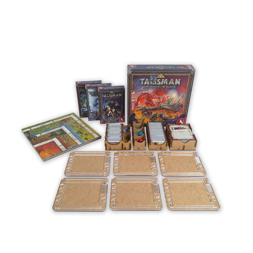 e-Raptor Insert Talisman 4th Edition + 3 Expansions 6 Organizers