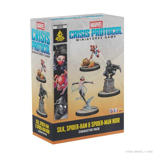 *A Grade* Marvel: Crisis Protocol - Silk, Spider-Ham & Spider-Noir