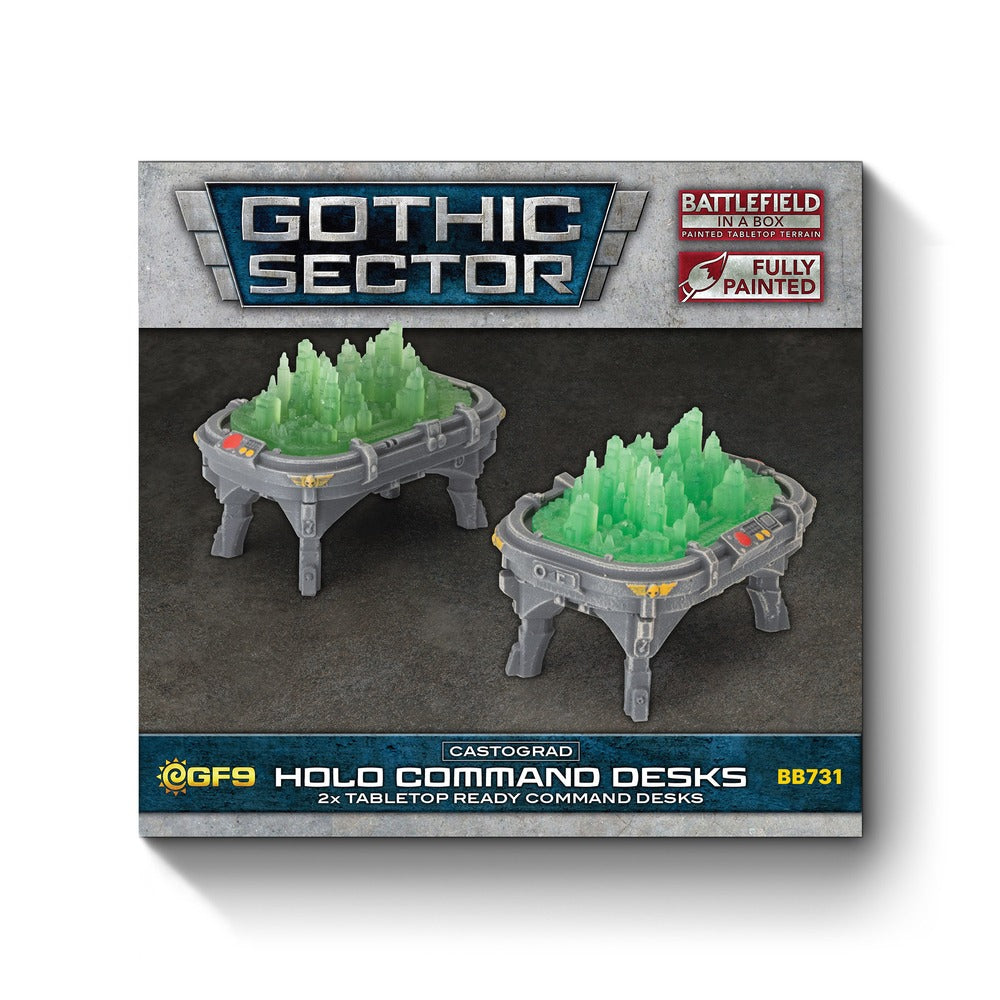 Gothic Sector: Castograd Holo Command Desk (x2) - Battlefront | Zatu Games