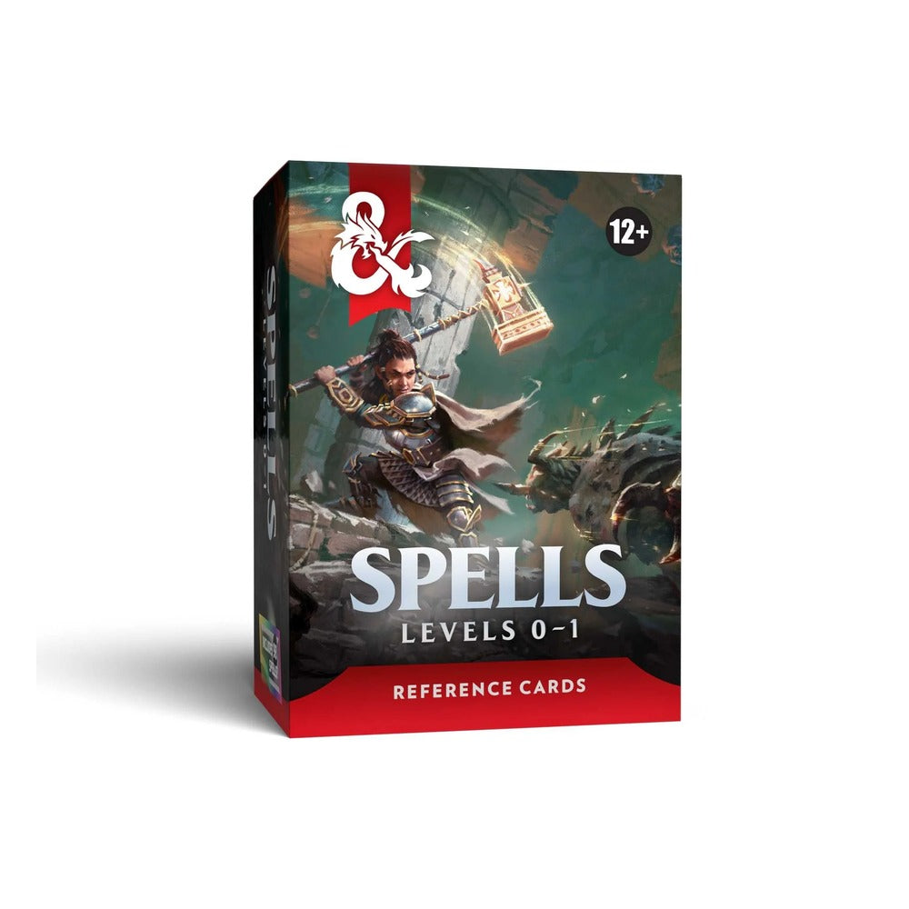 Dungeons & Dragons - Spell Cards: Levels 0-1 - Wizards of the Coast | Zatu Games