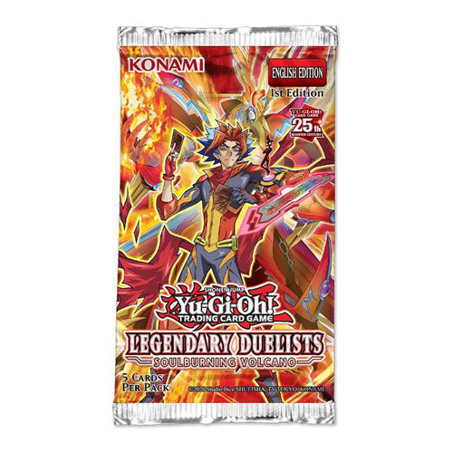 yugioh booster box legendary duelist Yu-Gi-Oh! Duelists: Soulburning Volcano - Pack Options:Vivi Ornitier Set (Alcove Flip Deck Box + APEX Deck Protector sleeves) Disney Lorcana Booster BOX Turn up the heat When will red green,