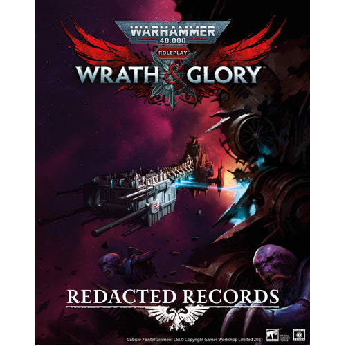 *A Grade* Warhammer 40K Roleplay: Wrath & Glory - Redacted Records