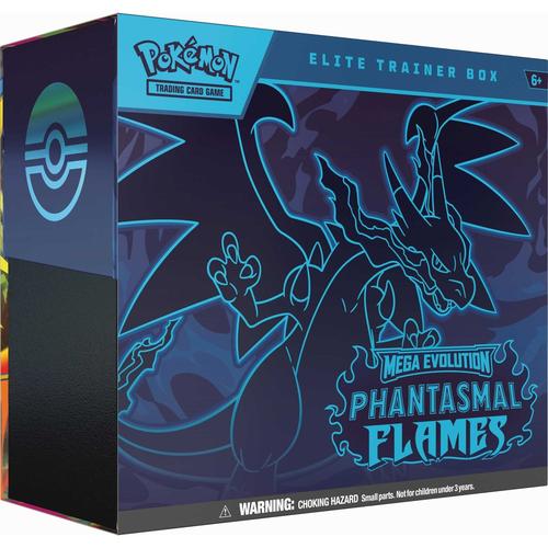 *A Grade* Pokemon TCG: Mega Evolution Phantasmal Flames - Elite Trainer Box