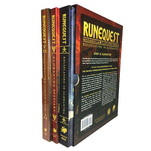 Deluxe Slipcase RuneQuest Roleplaying in Glorantha