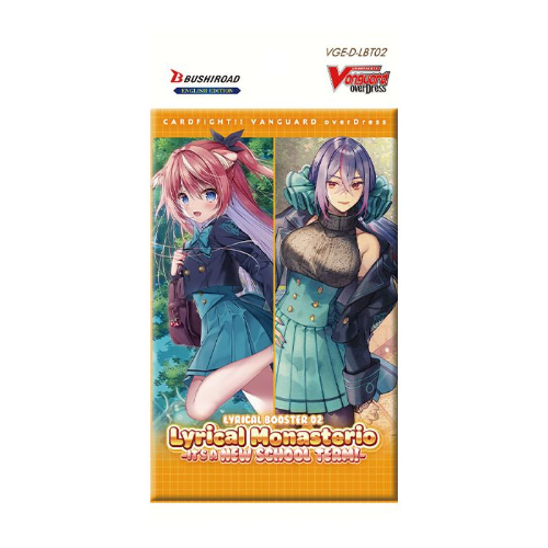 Cardfight!! Vanguard: overDress - Lyrical Booster Pack 02 - Lyrical Monasterio It's a New School Term - Booster Pack