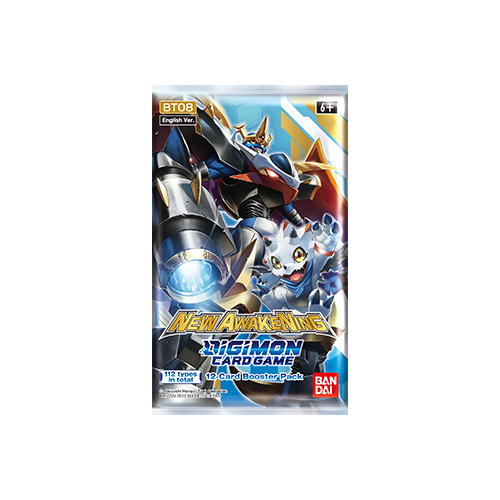 digimon card game new awakening Game: - Booster Pack [BT08] 26 rares Color:Rose Quartz Pink Alakazam V Amazing Volt One Piece Card Game Accessories