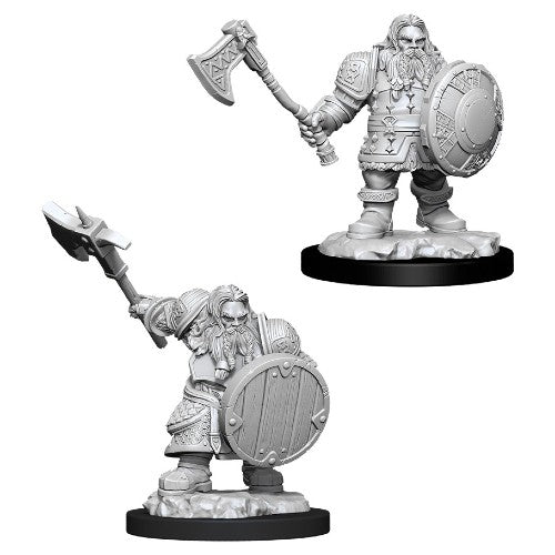 nolzurs unpainted w11 male dwarf fighters