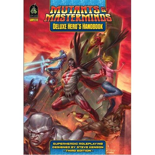 *A Grade* Mutants & Masterminds Deluxe Hero's Handbook