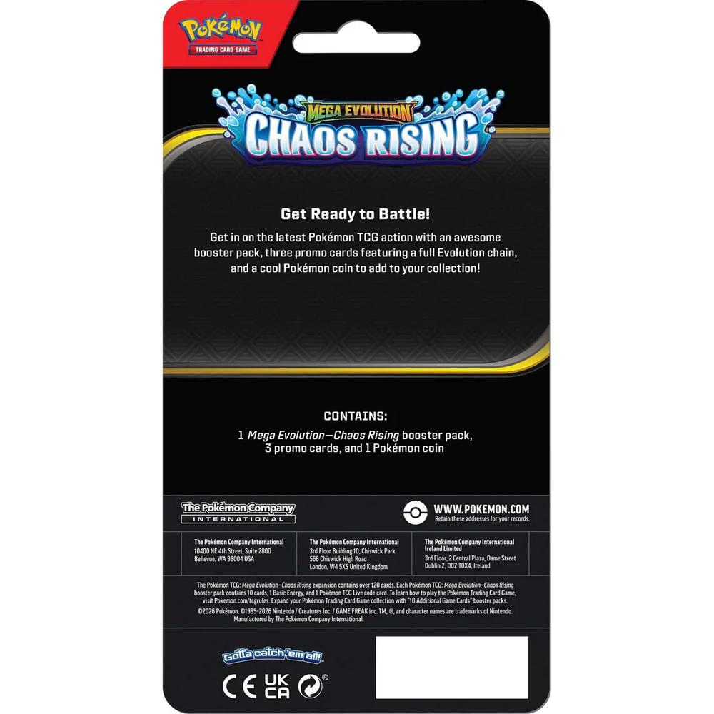Pokemon TCG: Mega Evolution Chaos Rising - Premium Checklane Flygon