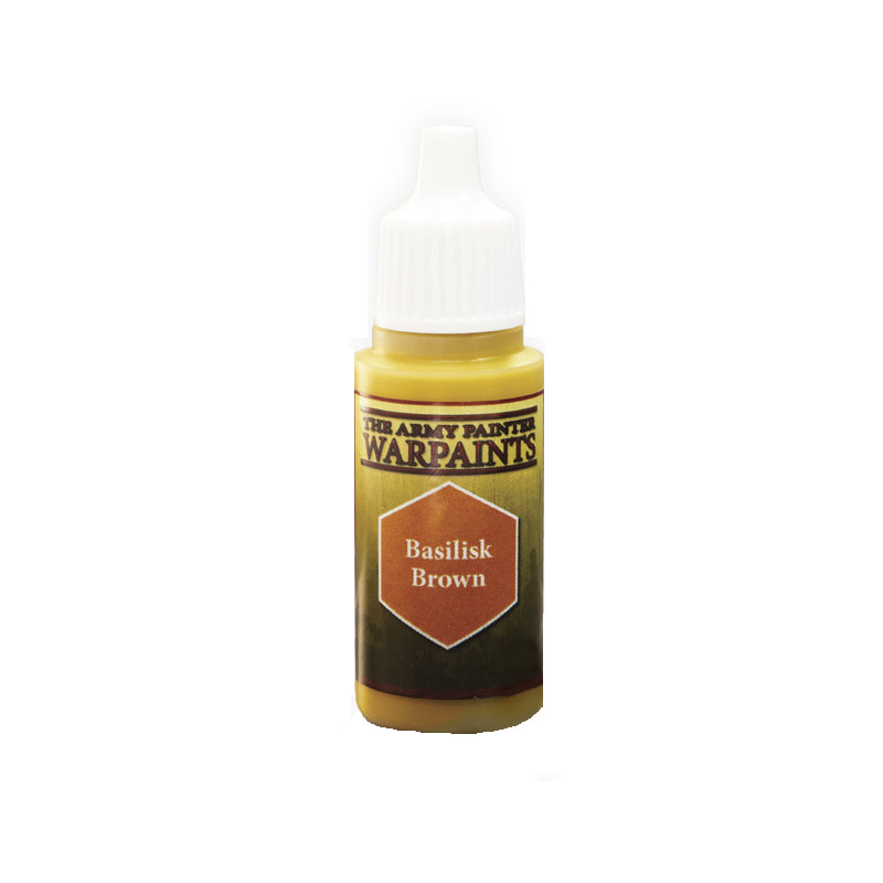 the army painter warpaints 18ml basilisk brown