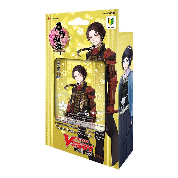 Cardfight Vanguard: OverDress - Trial Deck - Touken Ranbu Online 2021