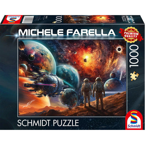 *A Grade* Michele Farella: Cosmic Colours Puzzle - 1000 Pieces