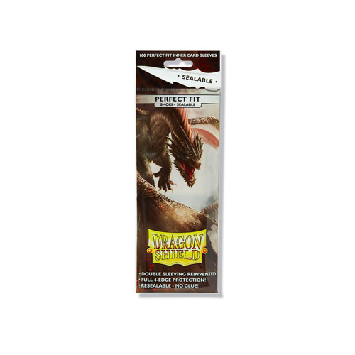 *A Grade* Dragon Shield Perfect Fit Sealable: Smoke