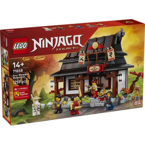 *A Grade* Lego Ninjago 71858 Four Weapons Blacksmith 15th Anniversary
