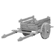Pathfinder Deep Cuts Unpainted Miniatures (W4) - 2 Wheel Cart