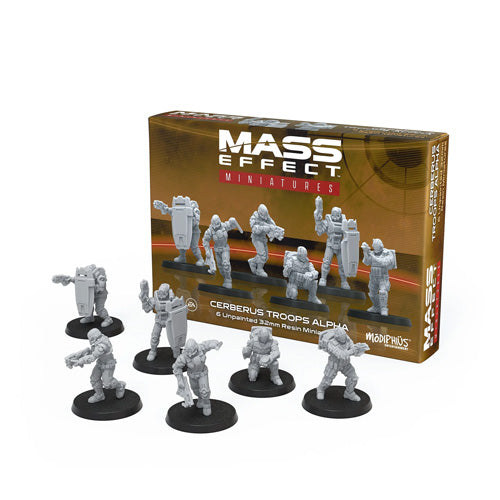 *A Grade* Cerberus Troops Alpha - Resin Collectors Miniatures Set: Mass Effect
