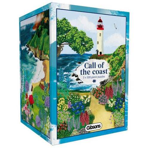 *A Grade* Gibsons: Call of the Coast Puzzle (3x500 Pieces)
