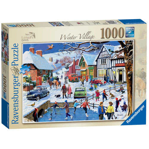 *A Grade* Leisure Days No 3 The Winter Village (1000 pieces)