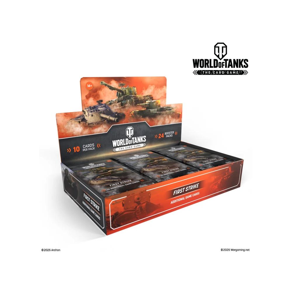 World Of Tanks The Card Game: Booster Display: First Strike