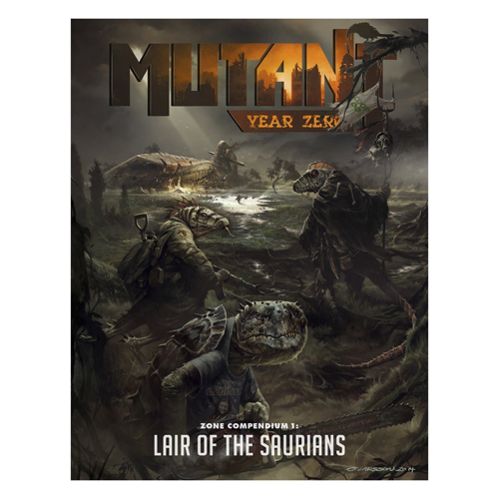 *A Grade* Lair of the Saurians: Mutant -Year Zero Sup